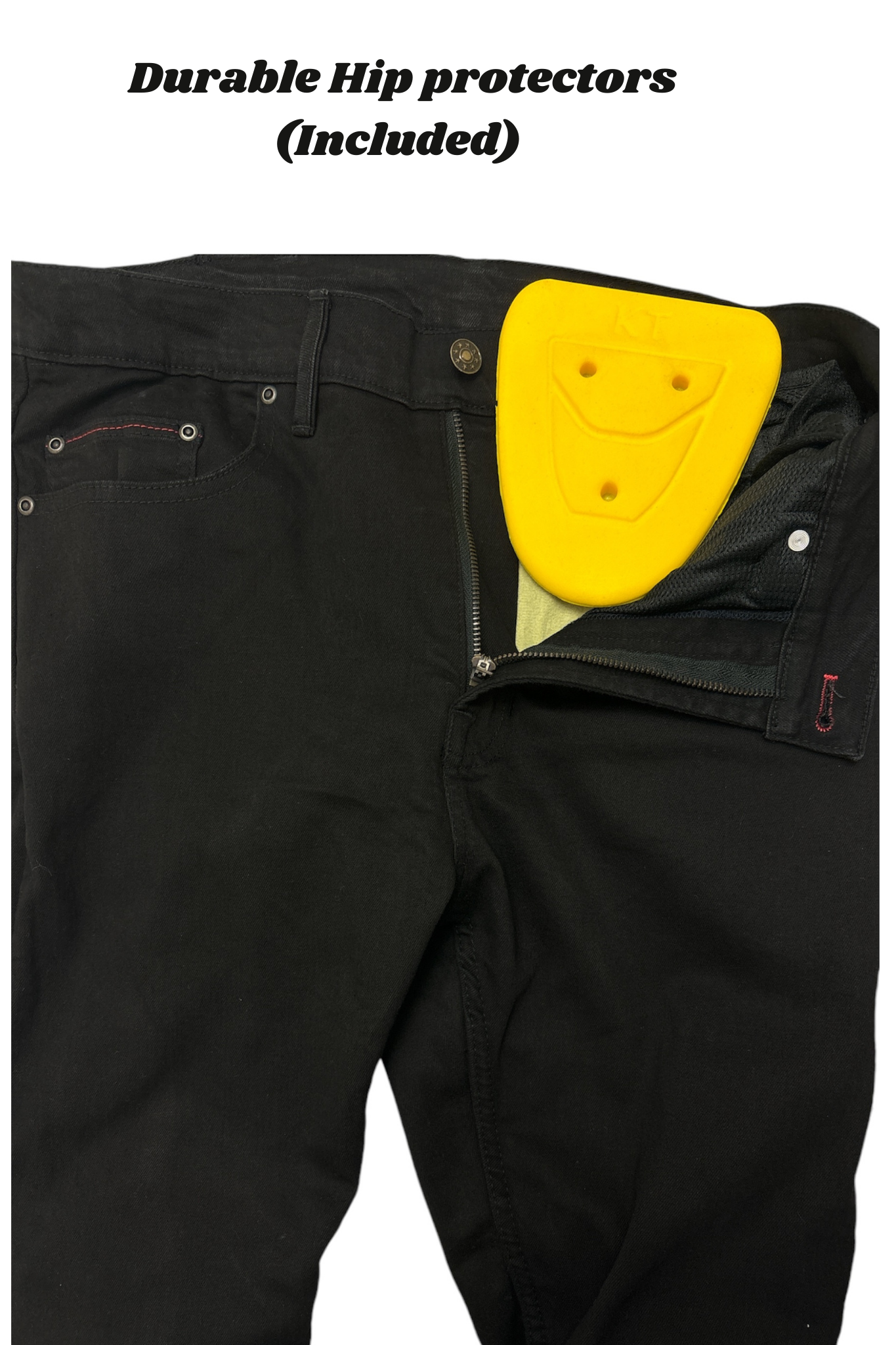 Street Pro Riding Jeans Black