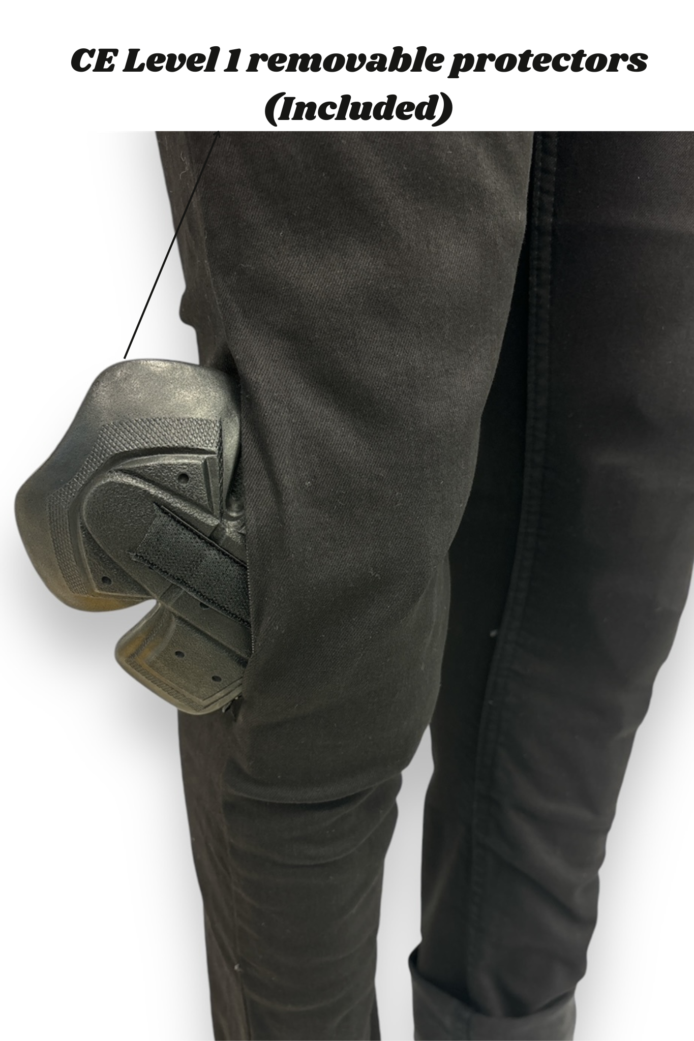 Street Pro Riding Jeans Black