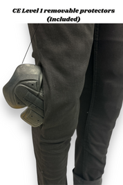 Street Pro Riding Jeans Black