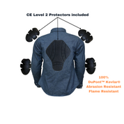 Street Pro Riding Shirt Indigo