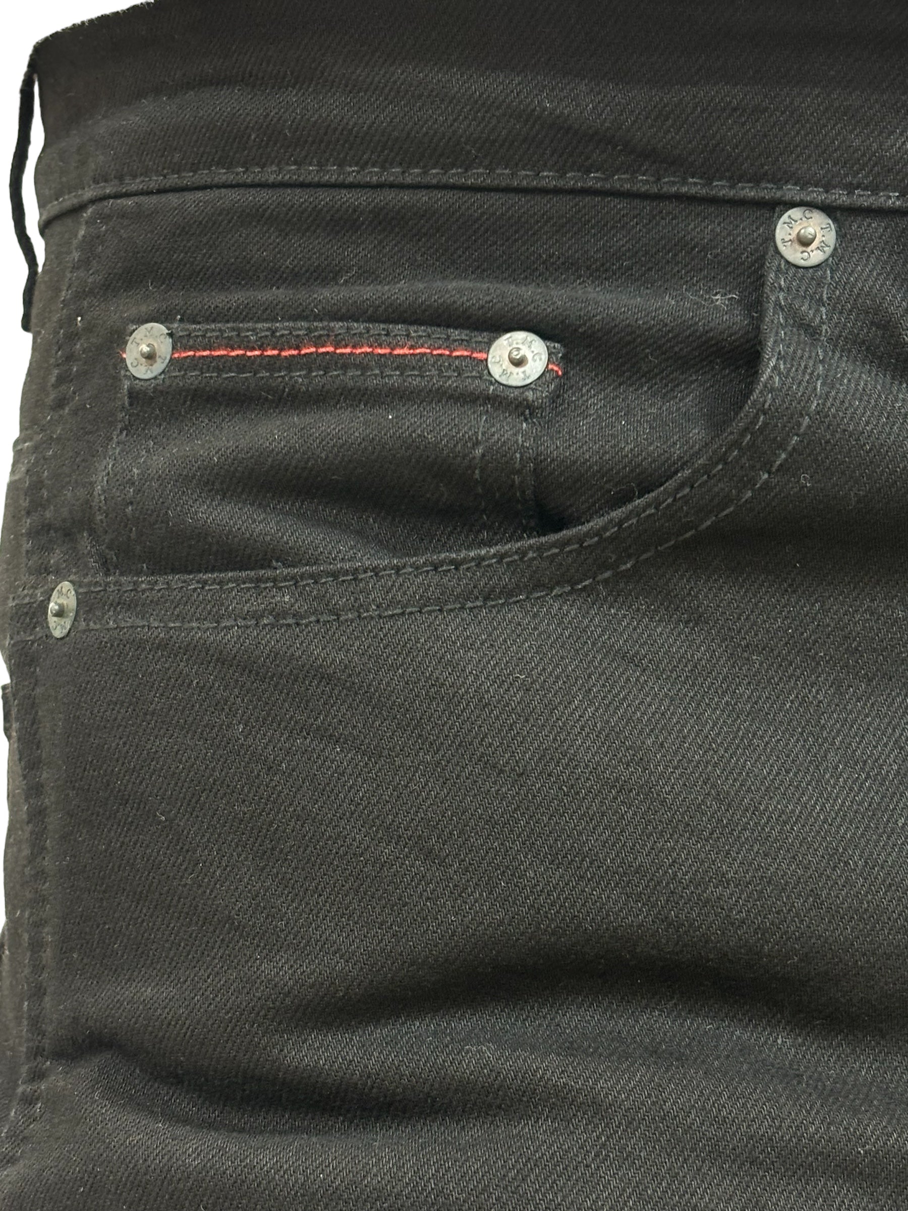 Street Essential Riding Jeans - Black