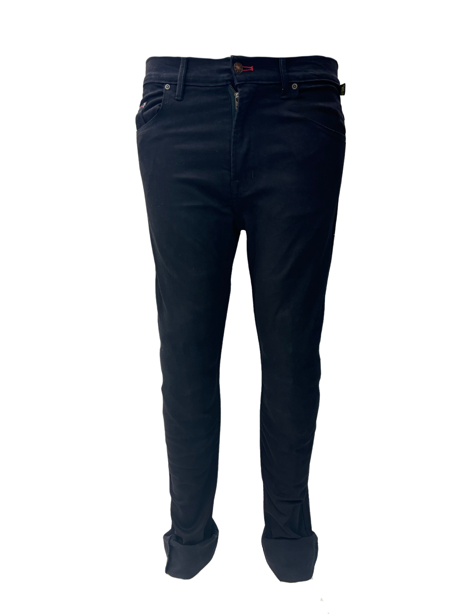 Street Essential Riding Jeans - Black